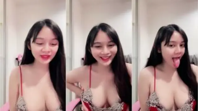 Angeline Omek Desah Spill Lendir Memeknya