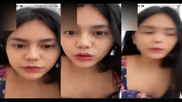VCS Cewek Tocil Seorang Tiktokers Ngangkang Omek Bulu Lebat